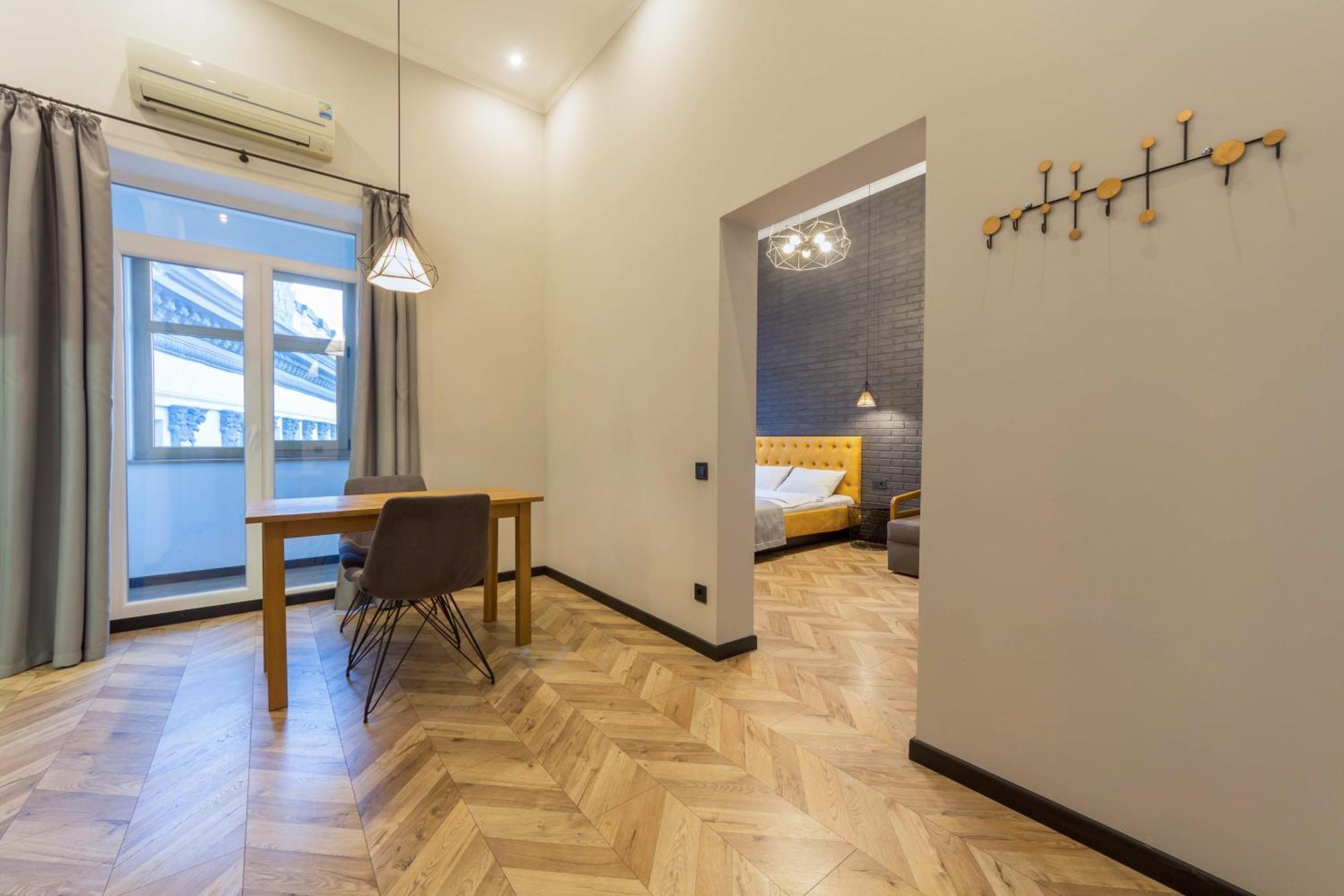 Idea Design Apart-Hotel Prorizna Kiev Bagian luar foto