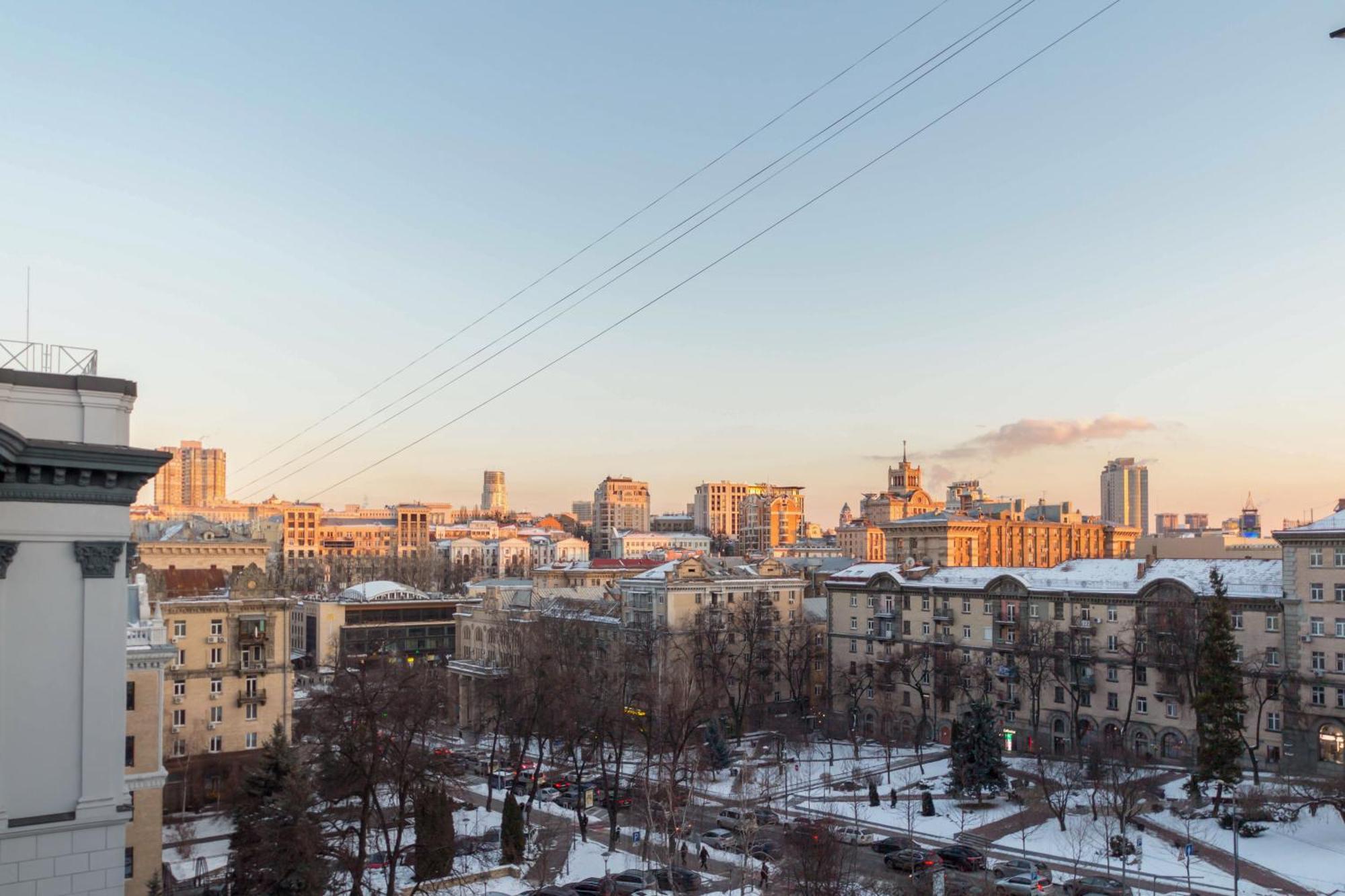 Idea Design Apart-Hotel Prorizna Kiev Bagian luar foto